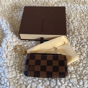 Louis Vuitton key pouch Damier ebene